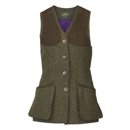 Gilet de tir en Tweed Dora Femme Laksen