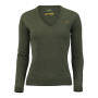 Pull Col V Merino Camilla Femme Laksen
