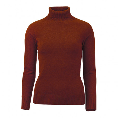 Pull col roulé Westminster femme Laksen