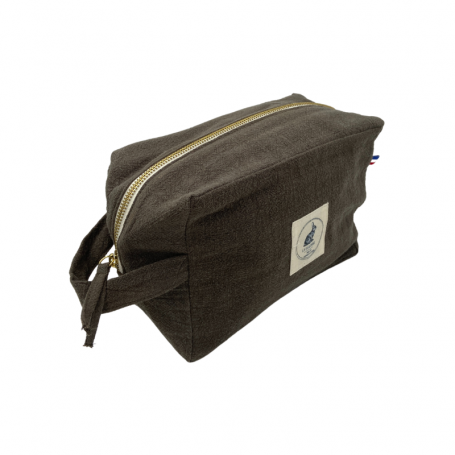 Trousse de toilette en Lin La Garenne