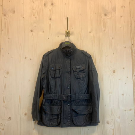 Veste Antique Union Barbour International - L/XL - Noir - Seconde Main