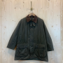 Veste Huilée Border Barbour - XL - Vert Olive - Seconde Main