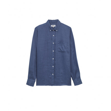 Chemise lin à manches longues Aigle