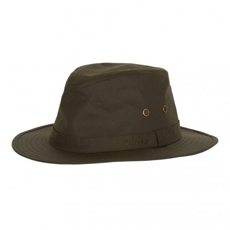 Chapeau huilé Dawson Safari Barbour