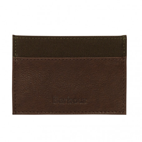 Padbury leren kaarthouder Barbour
