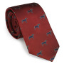 Cravate Laksen motifs " chiens "