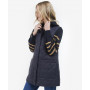 Barbour damesgilet Cosmia lang gewatteerd
