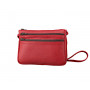 Alexandre Mareuil lederen clutch tas met schouderriem