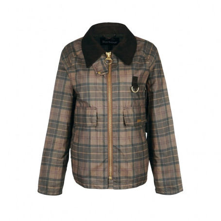 Barbour ruitjesjas Eddleston voor dames