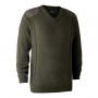Pull en laine col V Sheffield Deerhunter
