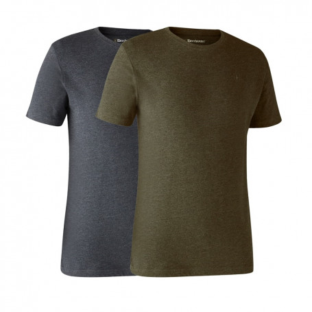 Pack de 2 T-Shirts Basic Deerhunter