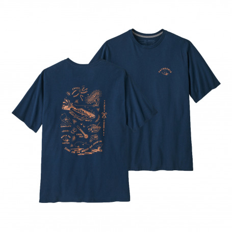 T-shirt Action Angler Responsibili-Tee Patagonia
