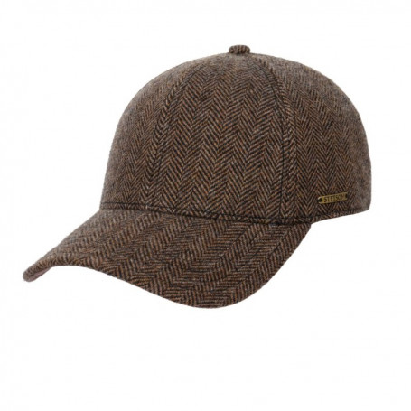 Casquette en Laine Herringbone Stetson