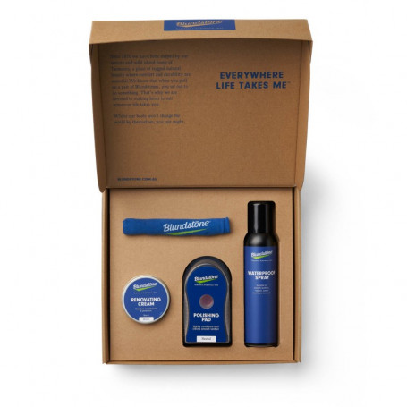 Complete onderhoudsset voor Blundstone schoenen
